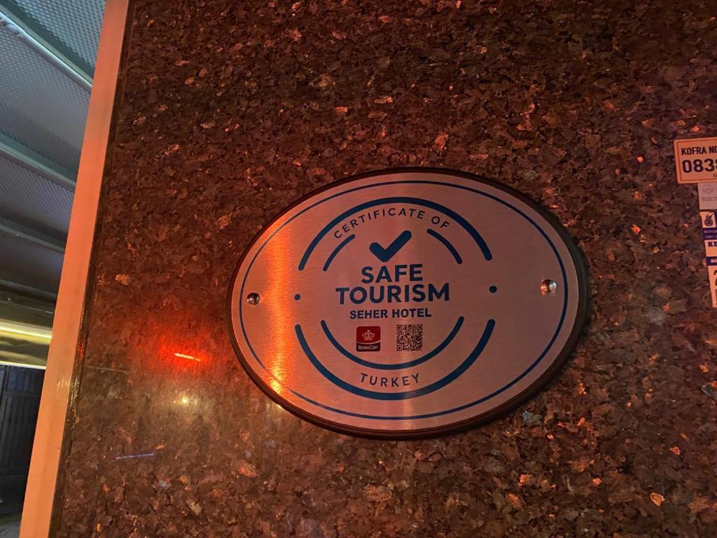 Seher Hotel Istanbul Bagian luar foto