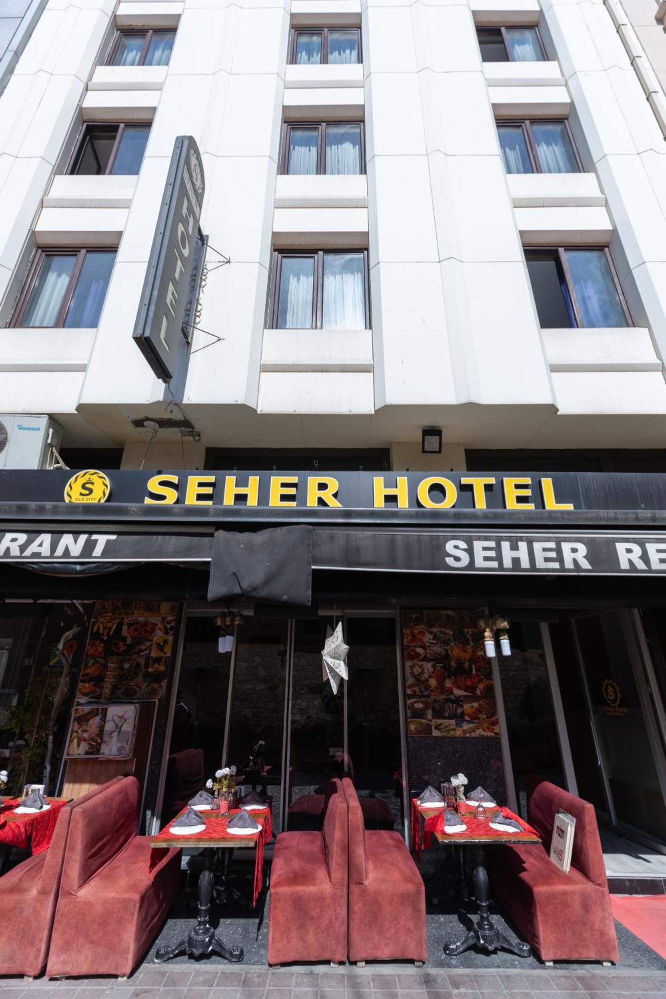 Seher Hotel Istanbul Bagian luar foto