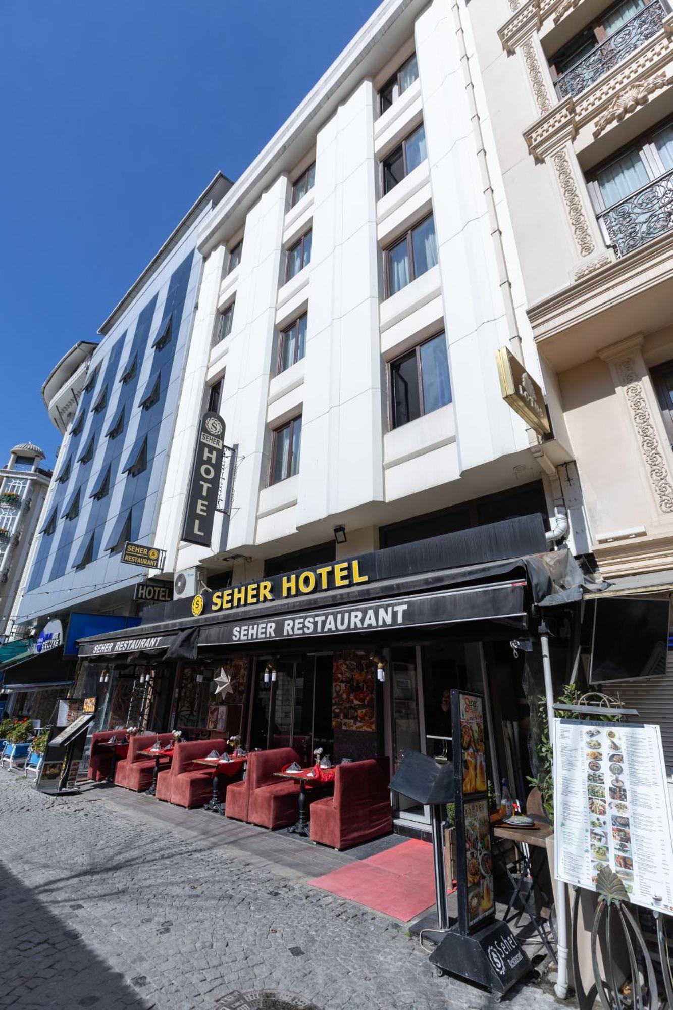 Seher Hotel Istanbul Bagian luar foto
