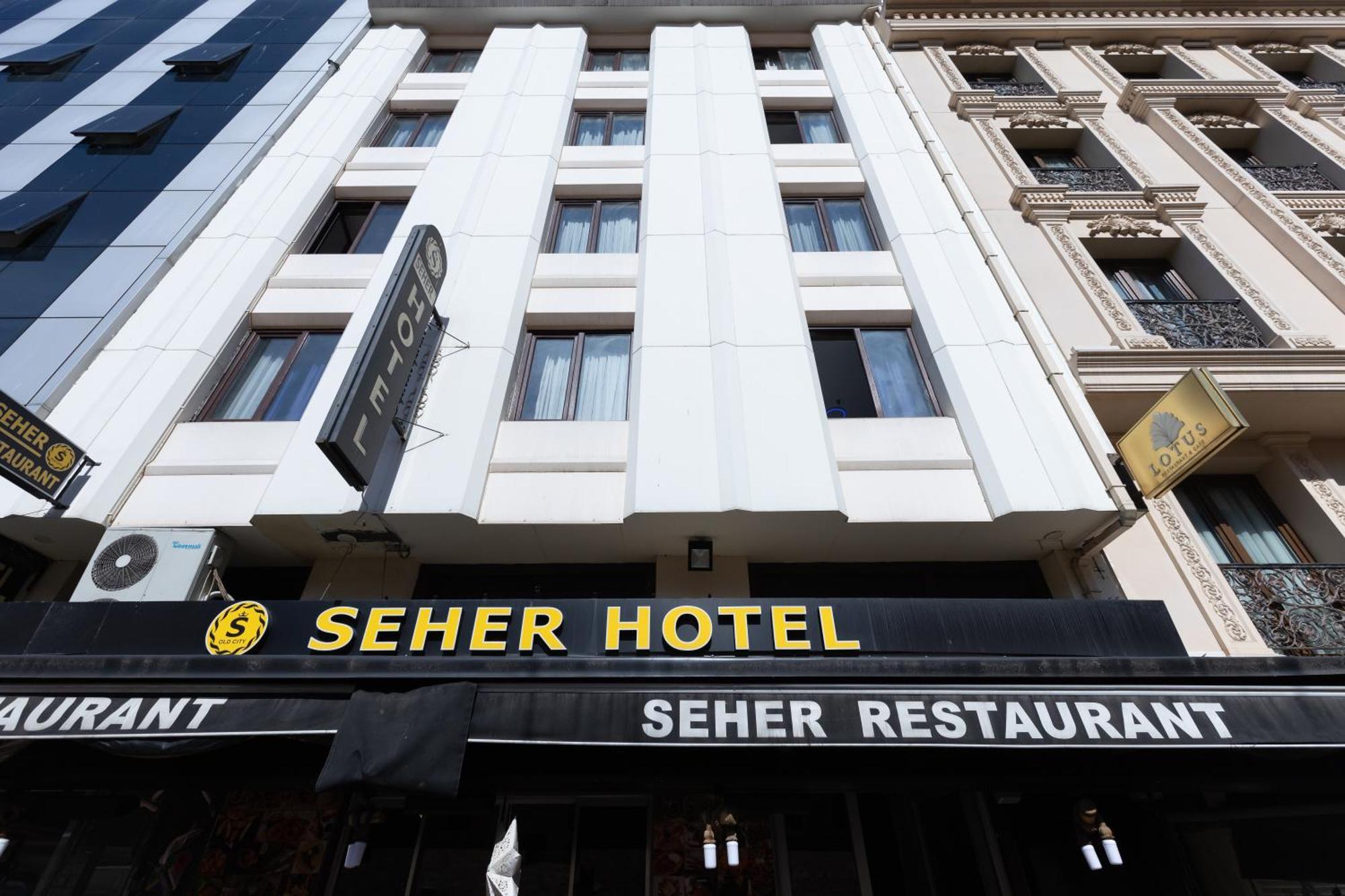 Seher Hotel Istanbul Bagian luar foto